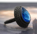 Blue Tearstone Ring