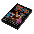 Build to the Future Part III Movie Cover (2x3 Tile) - B3 Customs featuring custom LEGO minifigure characters in western attire against a stylized background with bold title text.