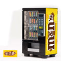 M&Ns (Peanut) Candy Vending Machine made using LEGO parts - B3 Customs features a detailed miniature LEGO vending machine with M&M's branding and realistic candy selections.