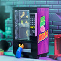 Fresh Brains (Arms Only) - B3 Customs Zombie Vending Machine made using LEGO parts features a detailed zombie-themed vending machine with translucent panels and a blue LEGO arm dispensed at the bottom.